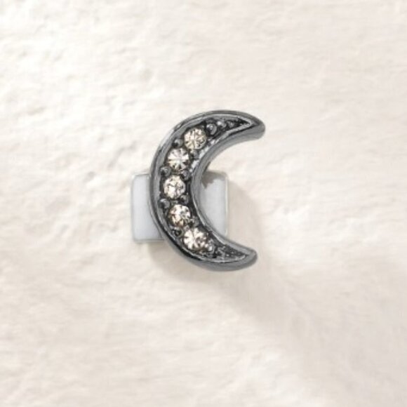 STELLA and Dot Keepsake Charm - Moon (Hermatite) - Picture 1 of 5